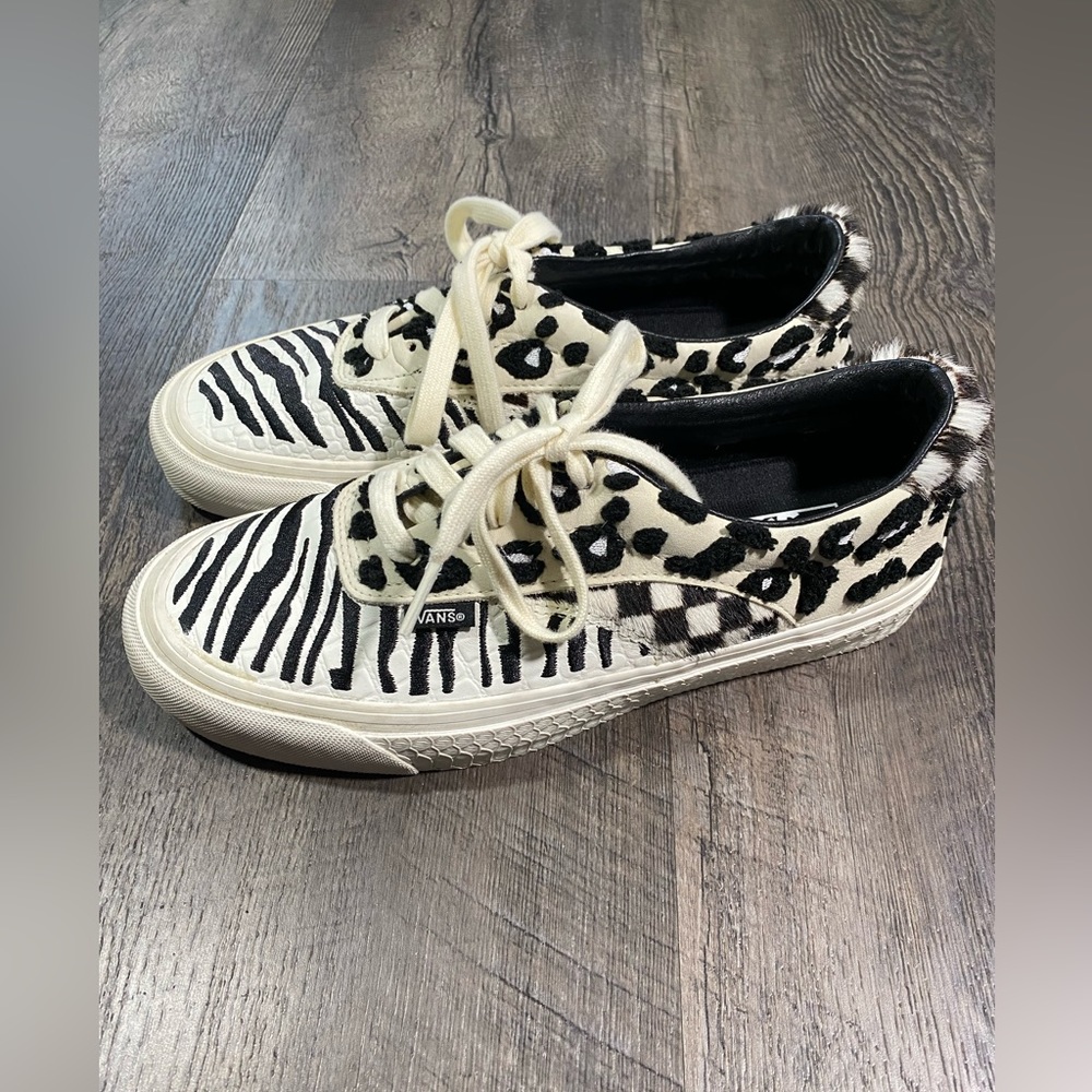 VANS Mixed Media Acer NI SP ‘Animal Print’ Sneakers